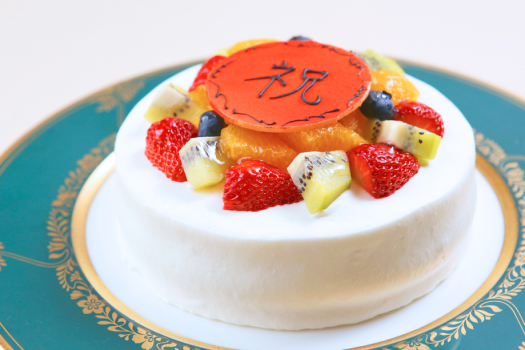 ■お祝いプランホールケーキ※イメージ