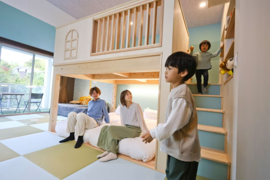 【1日1室限定】気分はまるで森の秘密基地！？ わくわくステイ - きりん -