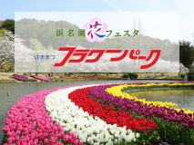 ＼4月1日から／【日帰り】浜名湖花フェスタ2026　はままつフラワーパーク入場券付き♪　ランチバイキング＆温泉セットプラン