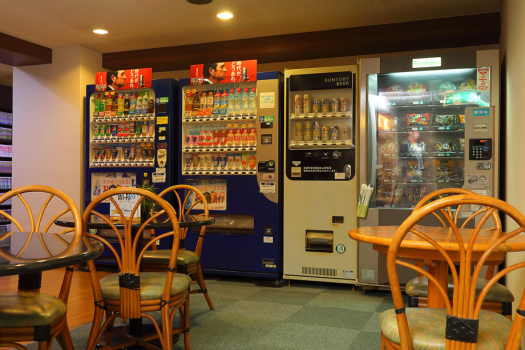 自動販売機コーナー