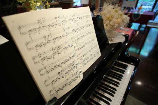 音楽がコンセプトのプチホテル