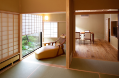 「東亭」 和スイート ベッドルーム+リビング+和室+温泉露天風呂タイプ【1】 「東亭」 和スイート ベッドルーム+リビング+和室+温泉露天風呂タイプ【1】