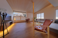 「東亭」2階 プラチナスイート ツインベッドルーム+ダイニング+リビング+温泉ルーム(温泉半露天風呂)【1】 「東亭」2階 プラチナスイート ツインベッドルーム+ダイニング+リビング+温泉ルーム(温泉半露天風呂)【1】