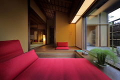 離れ「離塵境」 主室(11.5畳)+デイベッド+温泉半露天風呂【1】 離れ「離塵境」 主室(11.5畳)+デイベッド+温泉半露天風呂【1】