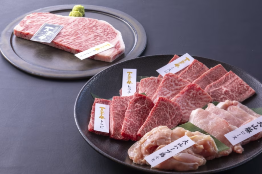 【1泊2食付】お好みで選べる2種の”万葉牛”ディナー＜希少部位を味わうBBQ or 和牛すき焼き鍋＞～豪華グルメを堪能するスペシャルディナープラン～【源泉かけ流し温泉付き】
