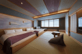【April 2025 Renewal 】Japanese-Western style Room/ West Building (45㎡, Two Double Beds, with shower and toilet)