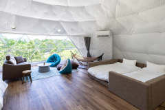 ■ドッグドーム■＜Dog Friendly＞-8Mドームテント・専用ドッグラン付き-