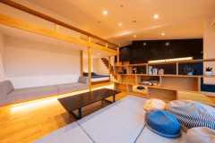 【Luxuryスイートダブル55平米】半露天風呂+和洋室+ロフト　～弁天