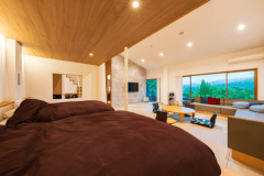 【Luxuryスイートツイン65平米】半露天風呂+和洋室+ロフト　～秋芳