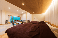 【Luxuryスイートツイン65平米】半露天風呂+和洋室+ロフト　～秋芳