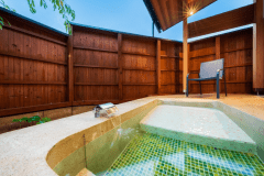 【離れ・露天風呂付き和洋室★エリア唯一★星見寝湯露天風呂★