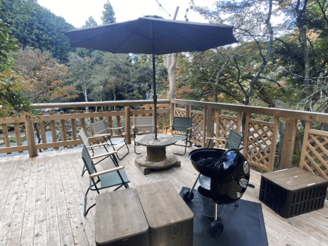 ⭐【週末・祝日】森の中の大人の隠れ家グランピング｜ウッドデザインパークで癒される自然の休日　　　　　　　　　　　　　　　　　６０日前の予約で１０００円オフ