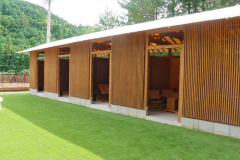 🌿HINOKIサイト ～半個室BBQサイト～🍖 【１室６名様まで／屋根＆壁付きで雨天でも安心☔】