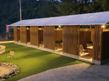 🌙【夜の部】 HINOKIサイト｜半個室BBQ（6名まで・雨天OK）