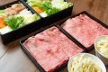 【2食付（食材のみ）・すき焼きコース】とろけるような甲州牛を贅沢に味わう◆～特別な場所で堪能する美食と絶景～