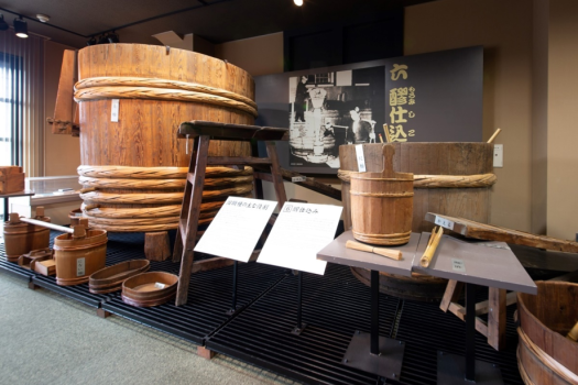 丹波杜氏酒造記念館（展示一例）