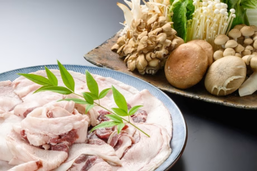 *【食事】熊しゃぶ（一例）