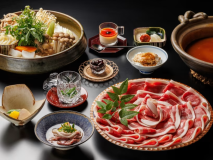 *2大ジビエ！天然熊肉の月輪熊料理1品×丹波篠山産野菜と最上肉ロースぼたん