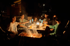 やんばるの大自然の中で満天の星空を背景にバーベキューをお楽しみください※貸出はHPで有償で要予約（準備、片付けはホテル対応）食材はお客様にて準備頂きます。