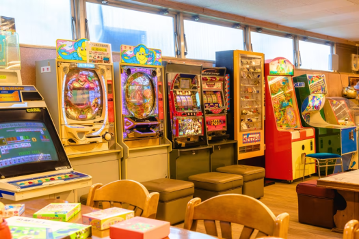 【ゲームコーナー】懐かしくて新しい！今も動き続けるレトロゲーム