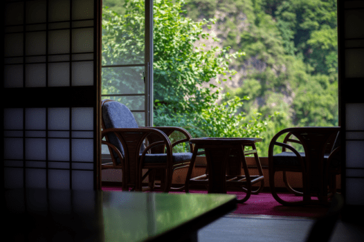 山の景色を愉しむ のんびり和室 8畳