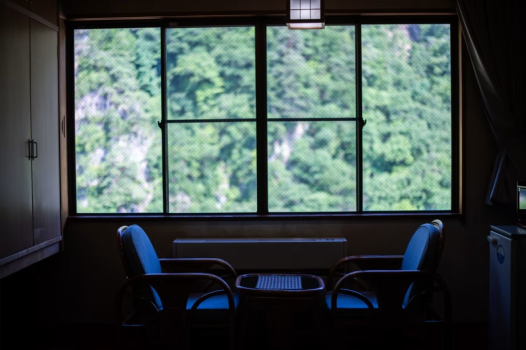 山の景色を愉しむ のんびり和室 8畳