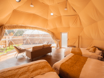 7mドームテント♪ドームテントで優雅なひとときを…☆彡