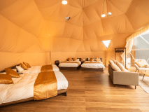 8mドームテント♪ドームテントで優雅なひとときを…☆彡