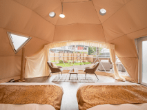 6mドームテント♪ドームテントで優雅なひとときを…☆彡