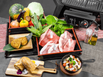 BBQ夕食一例です♪