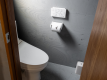 共用トイレが多いグランピングですが、当施設にはテントに隣接しているハウス内に洗浄機付きトイレ完備♪