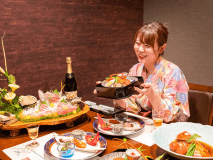 ・【食事一例】大切な記念日、割烹旅館でお祝いしませんか？