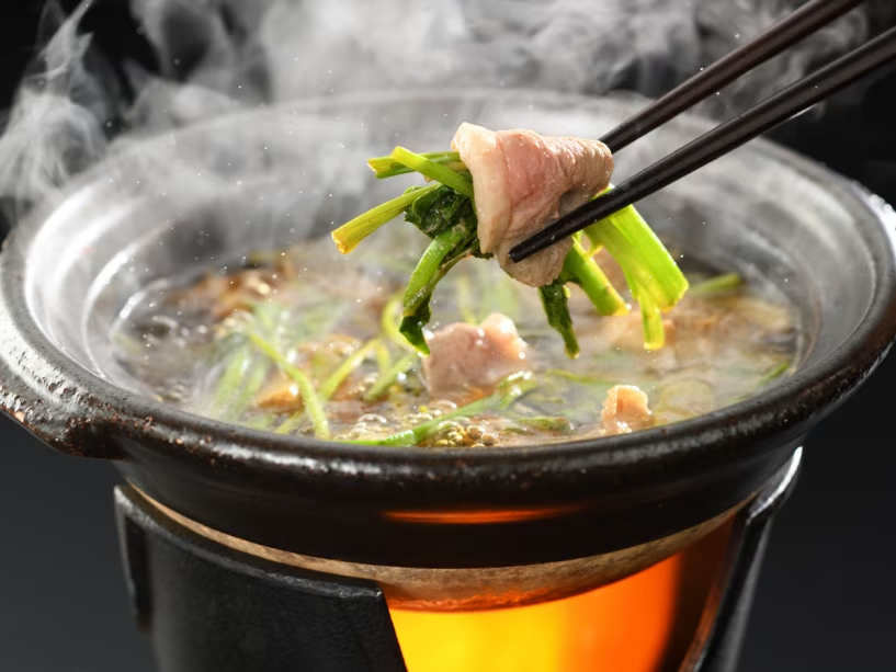 仙台名物！セリ鍋がビュッフェメニューに登場☆いっぱい食べて冬に備えよう！