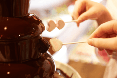 チョコフォンデュ