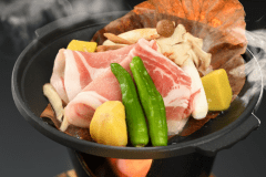 荏胡麻豚の朴葉焼き　※イメージ