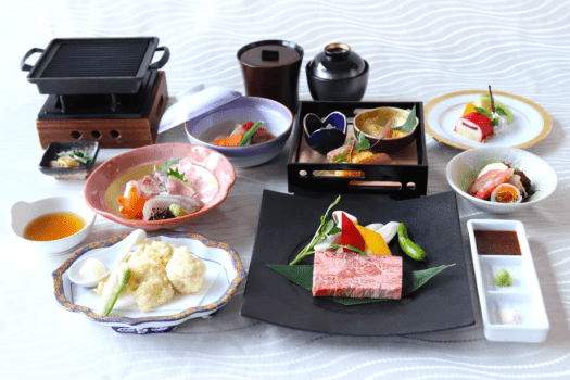 奈義ビーフを味わう特別会席料理（画像はイメージです）