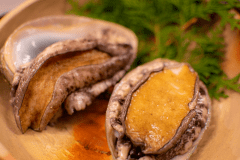 【通年人気】≪鮑三昧≫お一人様3枚使用♪A5和牛とのチョイスもOK