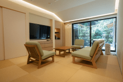 しゃかの間・だいにちの間（2024.6.17リニューアル）～和洋室～／【食事】お食事処（個室）