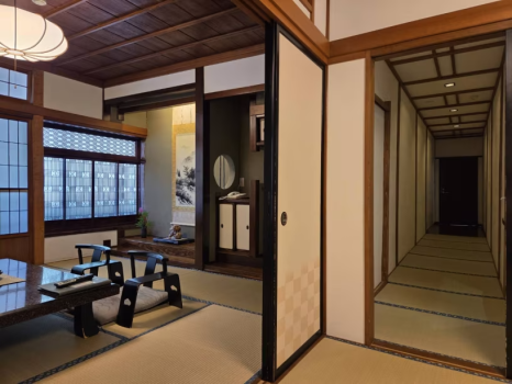 本館川側2間客室