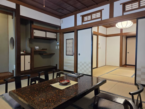 本館川側2間客室