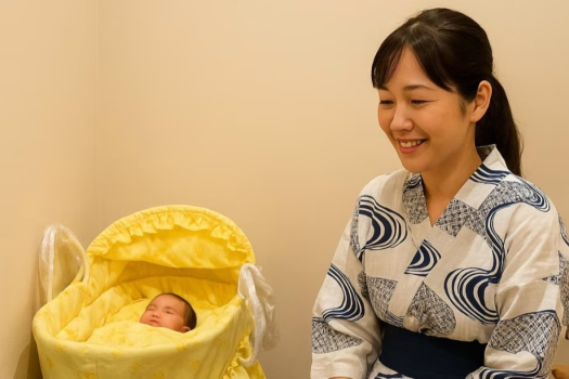 １階ロビーに授乳室がございます。