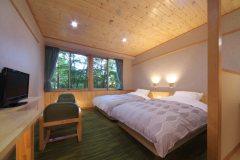 【栖風亭】ナチュラルモード・スーペリアツイン（23平米・禁煙）