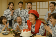 記念日　還暦のお祝い　イメージ