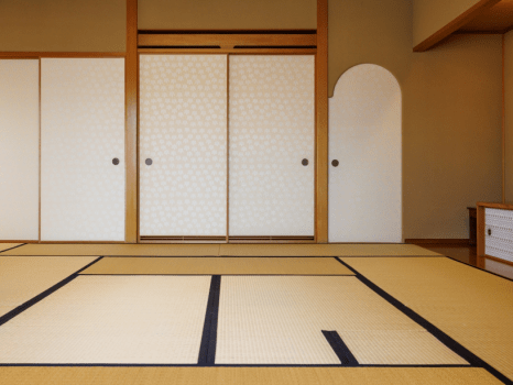 日式房間附桧木檜木室內浴池] 「Rikyu」 12.5 榻榻米/河畔