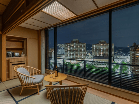 Japanese-Style Deluxe Room with Open-Air Bath"Roko"