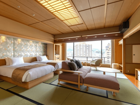 Japanese-Style Deluxe Room with Open-Air Bath"Hagoromo"