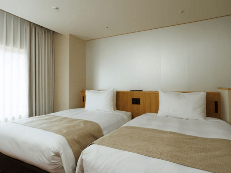 NEW [日式洋房] 12.5 榻榻米 + 雙床房 ◆ 可容納 8 人/江畔