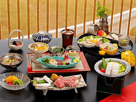 若水の旬会席（夏の一例）