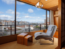 【和室12.5畳】（マッサージチェア付）54㎡／川側