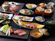 神戸牛会席一例